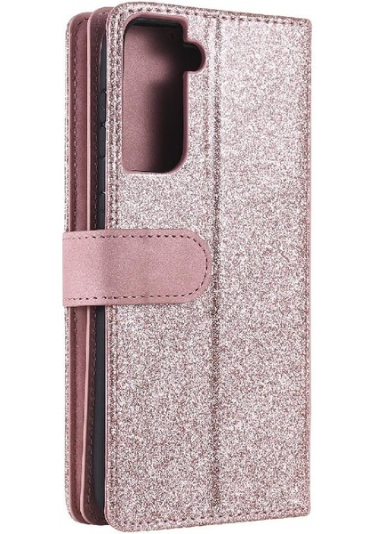 Samsung Galaxy S21 Artı Kickstand Cüzdan Kordon 9 Kart Pu Için Flip Case (Yurt Dışından) indirimleri