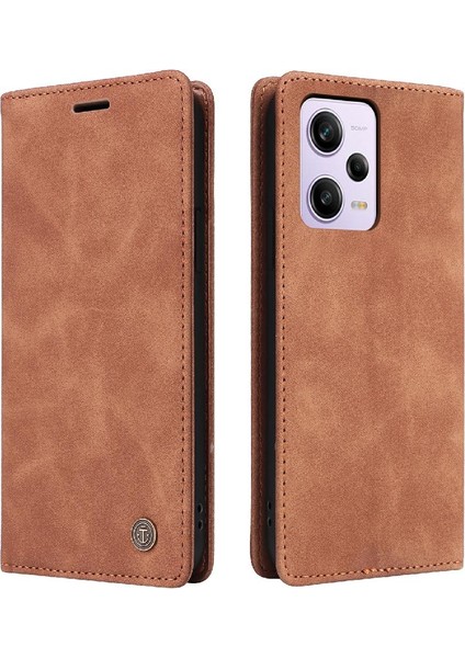 Xiaomi Redmi Not 12 Pro 5g Için Flip Case Basit Iş Cüzdan Deri (Yurt Dışından)