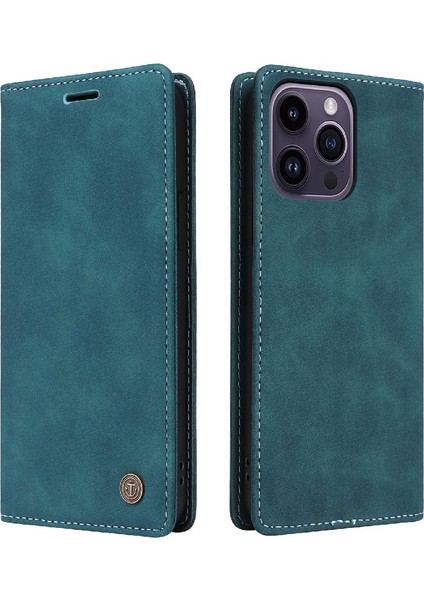 Iphone 15 Için Kılıf Pro Max Kapak Çevirin Basit Iş Deri Kılıf Cüzdan (Yurt Dışından)