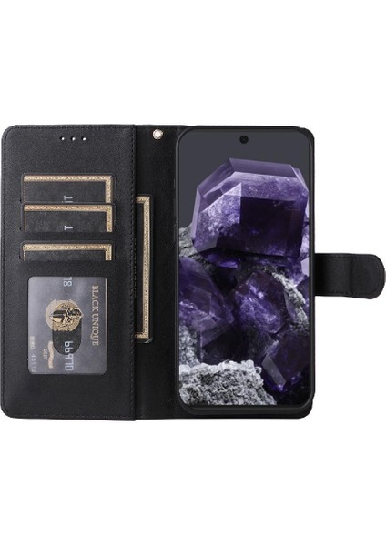 Google Piksel 8 Için Flip Case Darbeye Kapak Deri Kılıf Basit (Yurt Dışından) modelleri