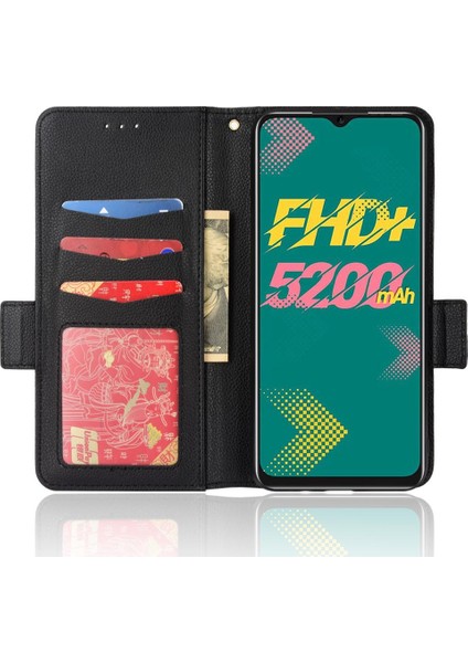 Infinix Sıcak 11/X662 Manyetik Cüzdan Pu Deri Yan Toka Kartı Için Kılıf (Yurt Dışından)