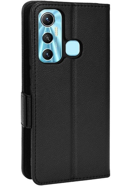 Infinix Sıcak 11/X662 Manyetik Cüzdan Pu Deri Yan Toka Kartı Için Kılıf (Yurt Dışından)