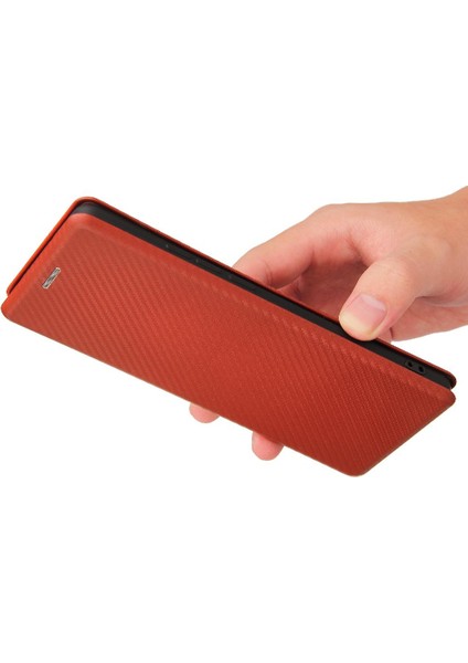 Tcl 20 Pro 5g Kart Ekleme Deri Için Kılıf Folio Flip Case Manyetik (Yurt Dışından)