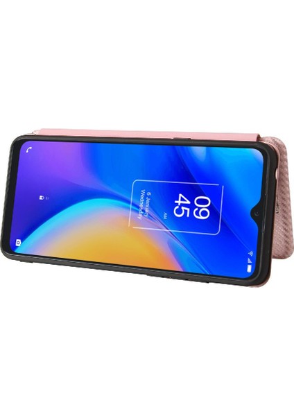 Tcl 20SE Tam Koruma Kartı Ekleme Deri Folio Flip Case Için Kılıf (Yurt Dışından)