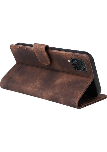 Samsung Galaxy A22 4g Deri Kılıf Için Flip Case Basit Iş Çevirme (Yurt Dışından) modelleri