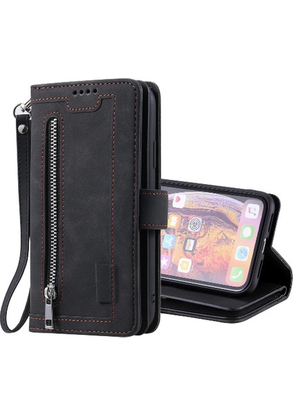 Iphone x Için Flip Case/xs Pu Deri Kordon 9 Kart Yuvaları Kickstand (Yurt Dışından) indirimleri