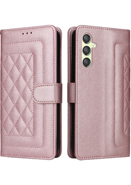 Samsung Galaxy A24 4g Için Flip Case Cüzdan Basit Iş Kapak Çevirin (Yurt Dışından)