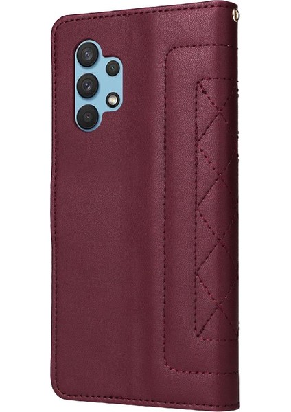 Samsung Galaxy A32 4g Cüzdan Basit Iş Flip Kapak Için Flip Case (Yurt Dışından) fırsatları
