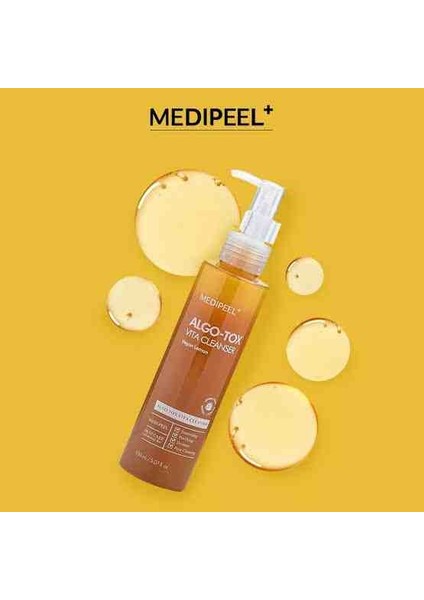 Medi-Peel Algo-Tox Vita Cleanser, 150 Ml(Vitamin Kompleksi Içeren Derin Temizleme Jeli)