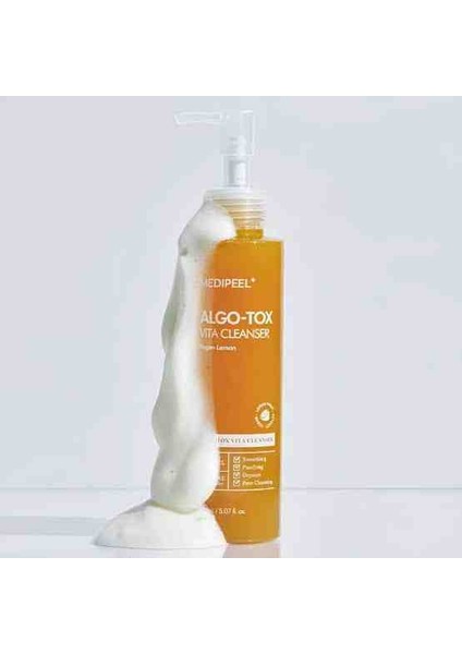 Medi-Peel Algo-Tox Vita Cleanser, 150 Ml(Vitamin Kompleksi Içeren Derin Temizleme Jeli)