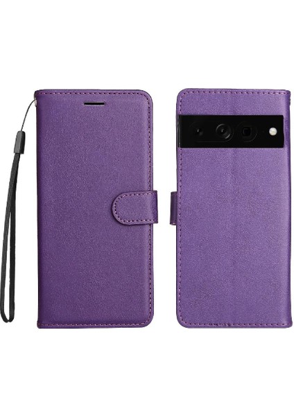Kart Yuvası Telefon ile Google Piksel 7 Pro Yüksek Kalite Deri Için Flip Case (Yurt Dışından)