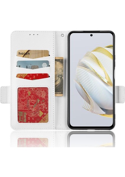 Mellow Shop Huawei Nova 10 Se Için Kart Yuvaları Tutucu Cüzdan Manyetik Yan Toka (Yurt Dışından)