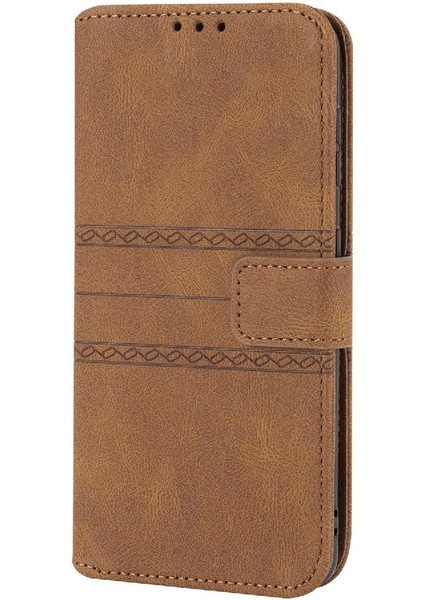 Samsung Galaxy S23 Artı Manyetik Kapatma Darbeye Pu Kılıf Için Flip Case (Yurt Dışından)