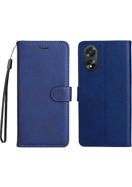 Oppo A38 4g Için Flip CASE/A18 4g Kart Yuvası ile Yüksek Kaliteli Deri Telefon (Yurt Dışından)
