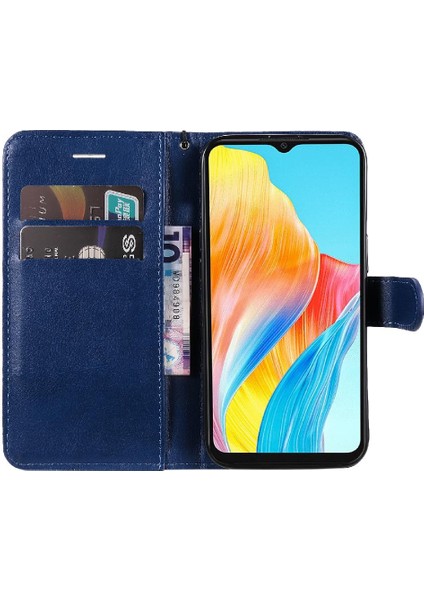 Oppo A38 4g Için Flip CASE/A18 4g Kart Yuvası ile Yüksek Kaliteli Deri Telefon (Yurt Dışından) fırsatları