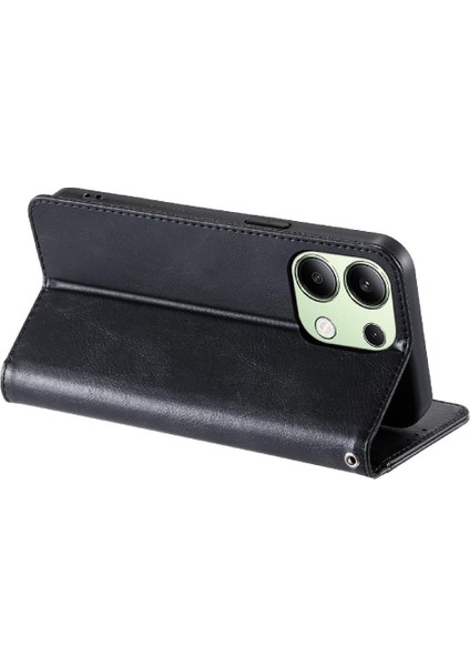 Xiaomi Redmi Not 13 Için Flip Case 4g Cüzdan Kickstand 6 Kart Yuvaları Pu (Yurt Dışından)
