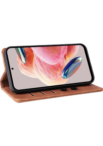 Xiaomi Redmi Not 12 Için Flip Case 4g Kapak Çevirin Darbeye Cüzdan Kılıf (Yurt Dışından) fırsatları