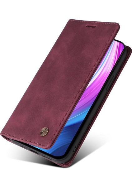 Xiaomi Redmi Not 8 Için Flip Case Pro Darbeye Deri Kılıf Cüzdan Çevirin (Yurt Dışından)