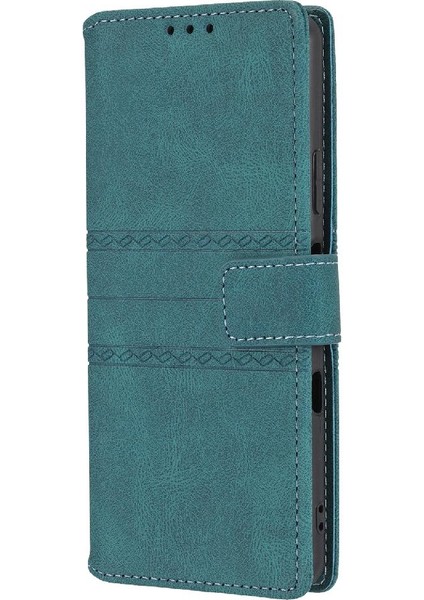 Mellow Shop Sony Xperia 10 Iii Için Flip Case Manyetik Kapatma Pu Deri Darbeye (Yurt Dışından)