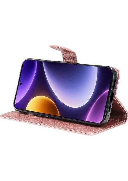 Xiaomi Redmi Not 12 Turbo Için Flip Case 5g Kart Yuvası Iş Cüzdan ile (Yurt Dışından)