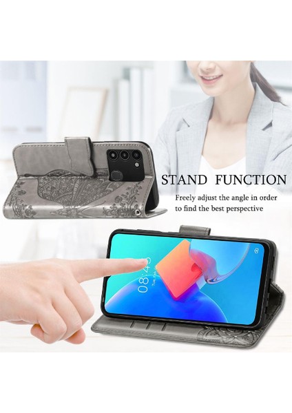 Tecno Spark 8c Iş Cüzdan Kelebek Çok Renkli Kanat Için Kılıf (Yurt Dışından) modelleri