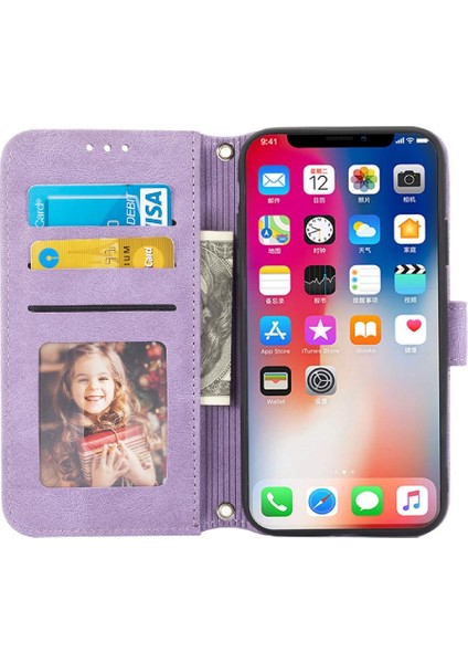 Iphone Xr Için Flip Case Manyetik Kapatma Cüzdan Kılıf Kickstand Darbeye (Yurt Dışından) indirimleri