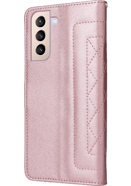 Samsung Galaxy S21 Artı Darbeye Dayanıklı Basit Iş Cüzdan Için Flip Case (Yurt Dışından) fırsatları