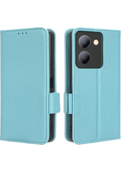 Vivo Y36 4g/5g Için Kılıf Cüzdan Pu Deri Kart Yuvaları Tutucu Yan Toka (Yurt Dışından) modelleri