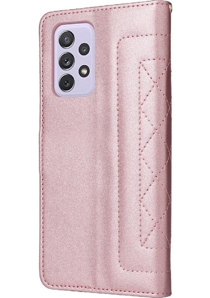 Samsung Galaxy A72 Cüzdan Basit Iş Deri Kılıf Flip Case Için Flip Case (Yurt Dışından) modelleri