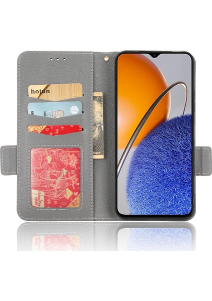 Huawei Nova Y61 Manyetik Pu Deri Kart Yuvaları Tutucu Cüzdan Yan (Yurt Dışından) modelleri