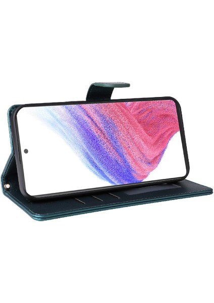 Samsung Galaxy A53 Basit Iş Için Flip Case Kapak Cüzdan Kılıf (Yurt Dışından)