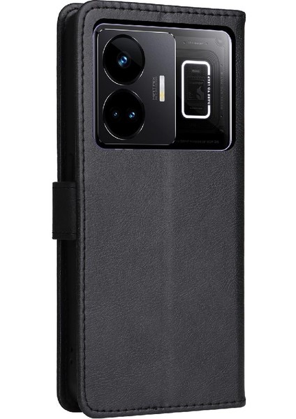Realme Gt Neo 5 5g Için Flip Case Iş Cüzdan Telefon Kılıfı Klasik Katı (Yurt Dışından) fırsatları