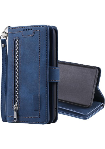 Samsung Galaxy S21 Artı Kickstand Cüzdan Kordon 9 Kart Pu Için Flip Case (Yurt Dışından) indirimleri