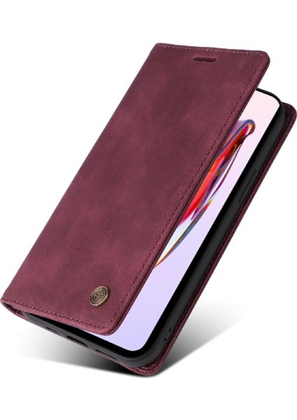 Xiaomi Redmi 12C Için Flip Case Cüzdan Kılıf Kapak Kapak Basit (Yurt Dışından) modelleri