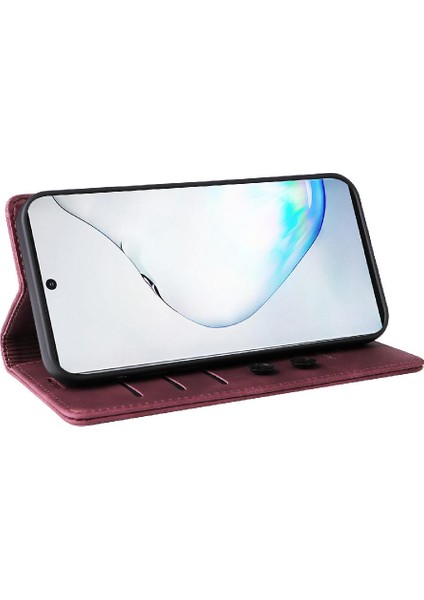 Samsung Galaxy Not 10 Artı Darbeye Dayanıklı Kapak Için Flip Case Basit (Yurt Dışından)