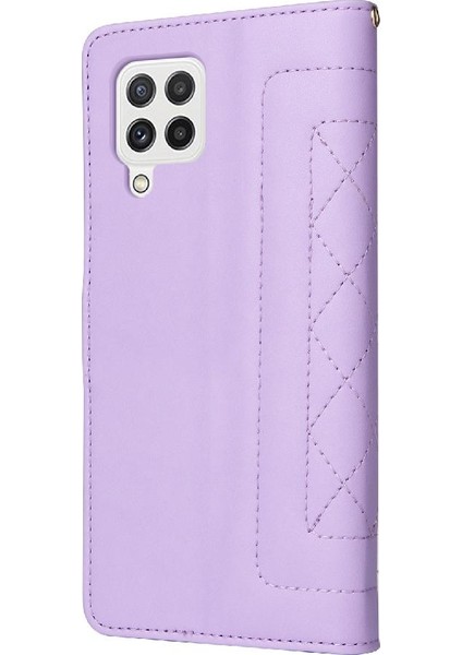 Samsung Galaxy A22 4g Için Flip Case Basit Iş Kapak Deri (Yurt Dışından) modelleri