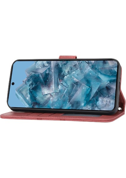 Google Piksel 9 5g Için Flip Case Pu Deri Manyetik Kapatma Darbeye (Yurt Dışından)