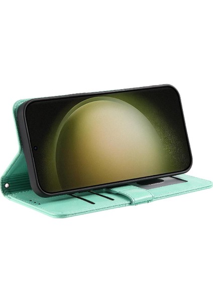 Samsung Galaxy A15 Için Flip Case 4g/5g Kickstand 6 Kart Yuvaları Pu Deri (Yurt Dışından)