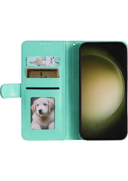 Samsung Galaxy A15 Için Flip Case 4g/5g Kickstand 6 Kart Yuvaları Pu Deri (Yurt Dışından)