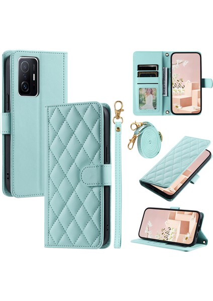 Xiaomi 11T/11T Pro 5g Kılıf Için Cüzdan Kapaklı Çapraz Askılı Boyun Askısı Tasarımı (Yurt Dışından) fırsatları