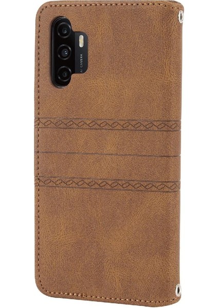 Samsung Galaxy A32 5g/ M32 5g Kickstand Pu Deri Manyetik Için Flip Case (Yurt Dışından) indirimleri
