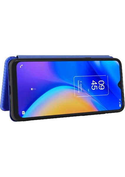 Tcl 20SE Tam Koruma Kartı Ekleme Deri Folio Flip Case Için Kılıf (Yurt Dışından)