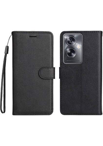 Kart Yuvası Iş ile Oppo A79 5g Yüksek Kaliteli Deri Için Flip Case (Yurt Dışından)