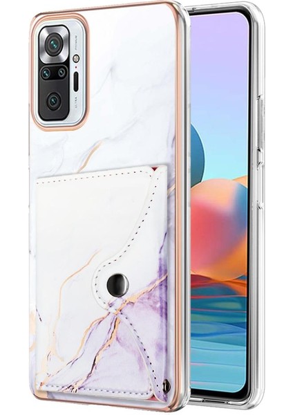 Xiaomi Redmi Not 10 Pro/pro Max Kart Yuvaları Mermer Ince Cüzdan (Yurt Dışından)
