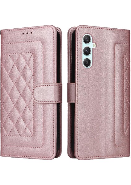 Samsung Galaxy A34 5g Için Flip Case Deri Kılıf Darbeye Kapak Çevirin (Yurt Dışından)