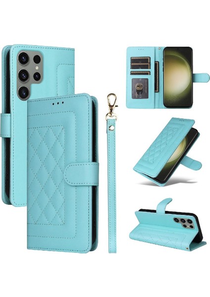 Samsung Galaxy S23 Ultra Basit Iş Deri Kılıf Flip Case Için Flip Case (Yurt Dışından) fırsatları
