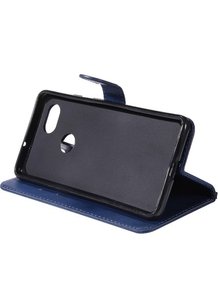 Kart Yuvası Klasik ile Google Piksel Xl2 Yüksek Kaliteli Deri Için Flip Case (Yurt Dışından)