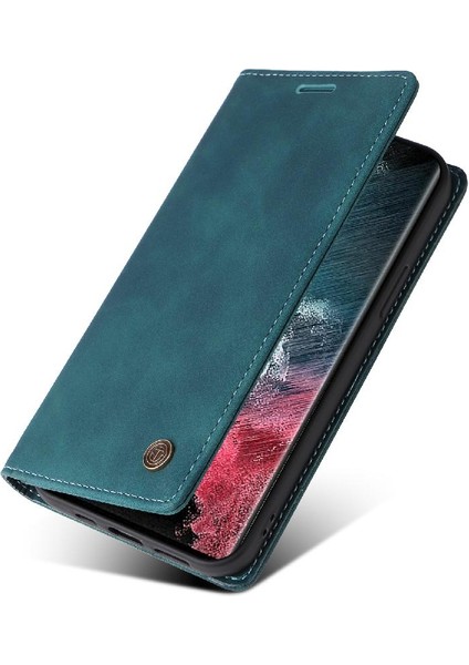 Samsung Galaxy S22 Ultra Basit Iş Darbeye Cüzdan Için Flip Case (Yurt Dışından) fırsatları