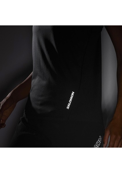 Sense Aero Singlet Kadın Siyah Koşu Tişört