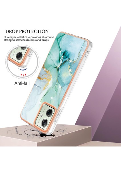 Motorola Moto G54 5g Yumuşak Tampon Ince Tpu Koruma Mermer (Yurt Dışından) fırsatları